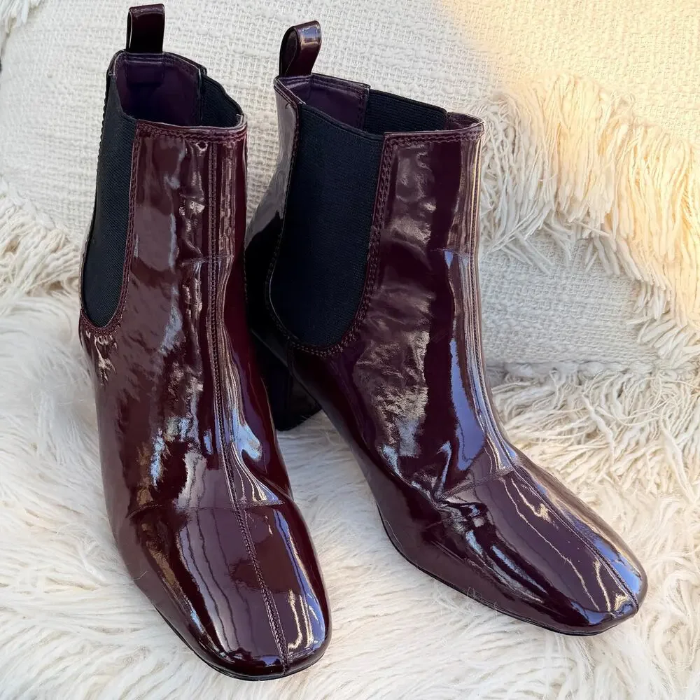 Express glossy oxblood